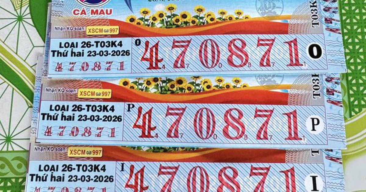 Hành động "lạ" của người đàn ông trúng 5 vé độc đắc xổ số miền Nam