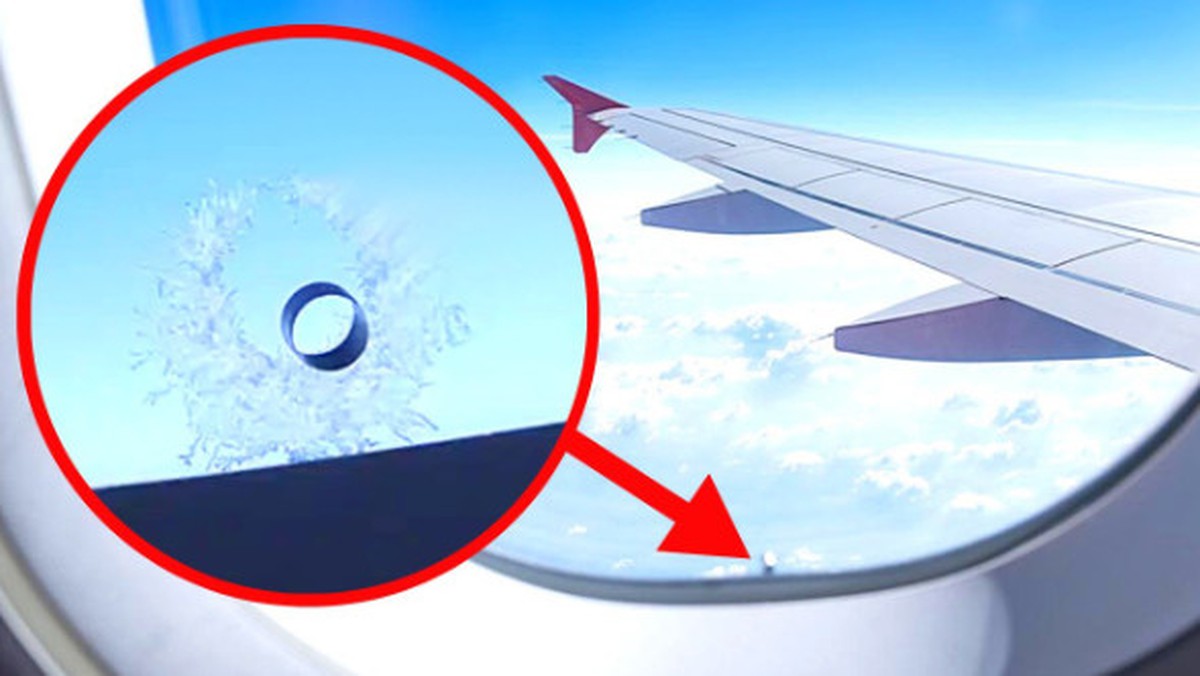 Hơn 90% người đi máy bay không biết công dụng của chiếc lỗ nhỏ trên kính cửa sổ cabin