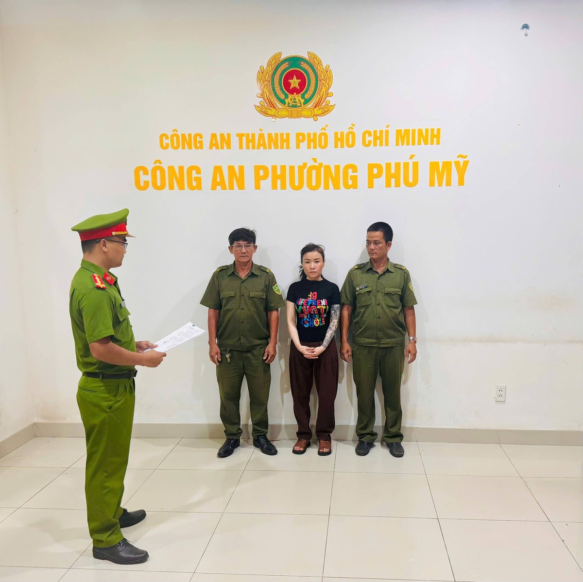 Bắt giữ Nguyễn Thị Hà