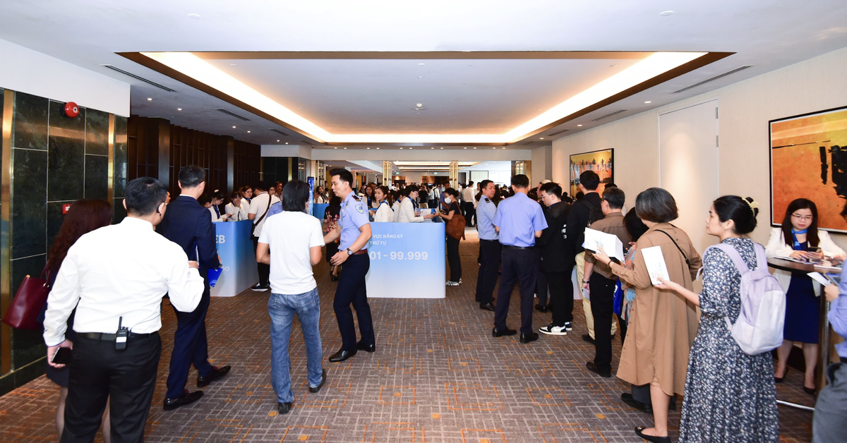 ACB đón lượng cổ đông kỷ lục đến dự Đại hội