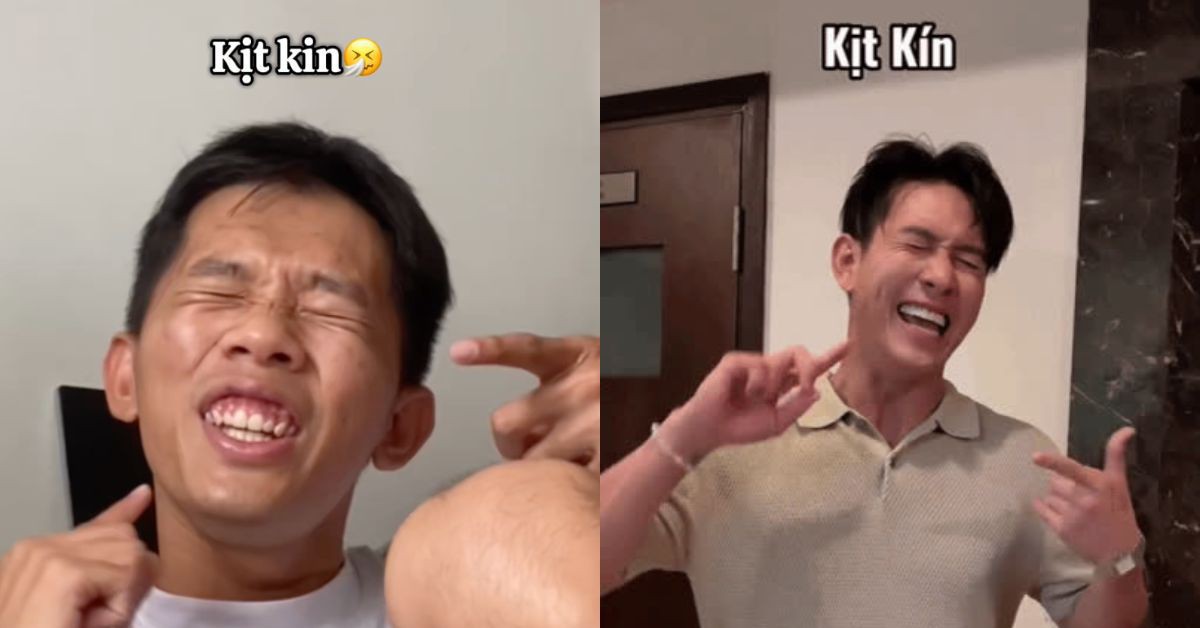 "Kịt kin" là gì mà cả TikTok cười khờ, đến Song Luân cũng phải đu trend