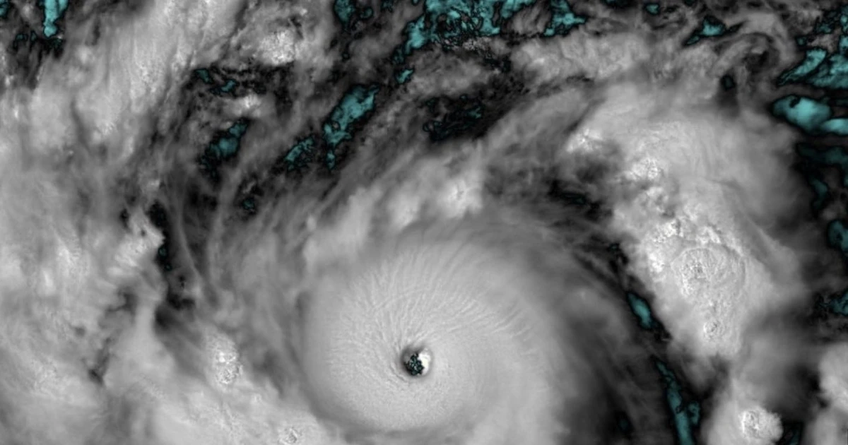 Ngoài khơi Philippines xuất hiện siêu bão