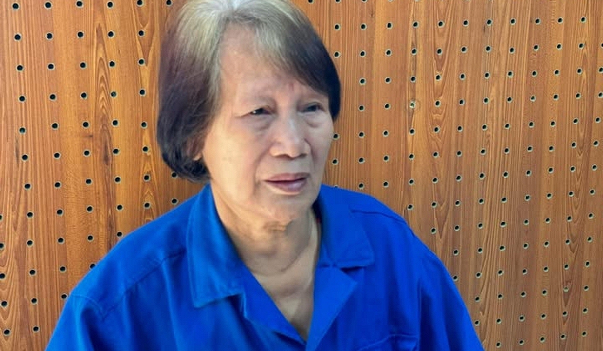 Thi hành Lệnh bắt tạm giam cụ bà Nguyễn Thị Ngọc SN 1950