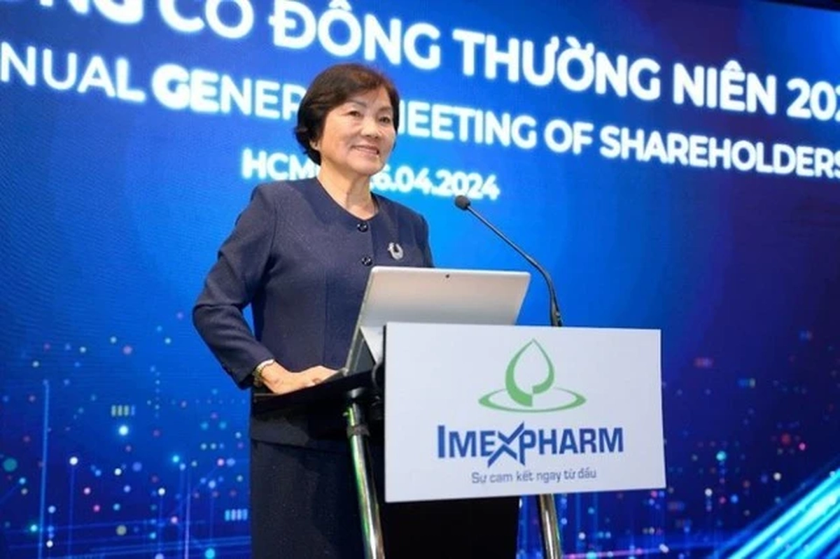 Nhiều lãnh đạo công ty dược Imexpharm bán cổ phiếu
