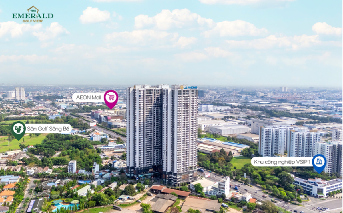 The Emerald Golf View: Chỉ 10% nhận nhà, khai thác ngay dòng tiền thực