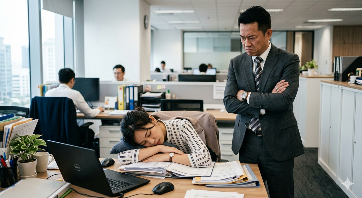 Không hài lòng với lương, nữ nhân viên ngủ trưa 5 tiếng tại công ty để “dạy sếp bài học” và cái kết gây tranh cãi