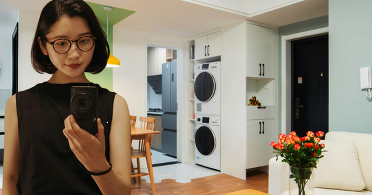 Lần đầu thấy căn hộ 53m² có 3 phòng ngủ, 2 phòng chung mà vẫn rộng rãi: Cách cải tạo khiến ai cũng bất ngờ