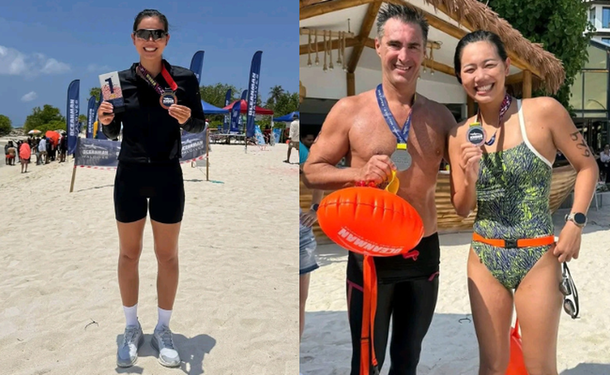 Ánh Viên gây "chấn động" châu lục, vô địch bơi biển 10km, bơi khoẻ ngang VĐV nam giỏi nhất