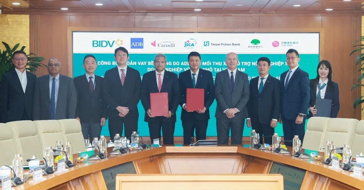 ADB, BIDV và các đối tác công bố khoản vay bền vững 250 triệu USD