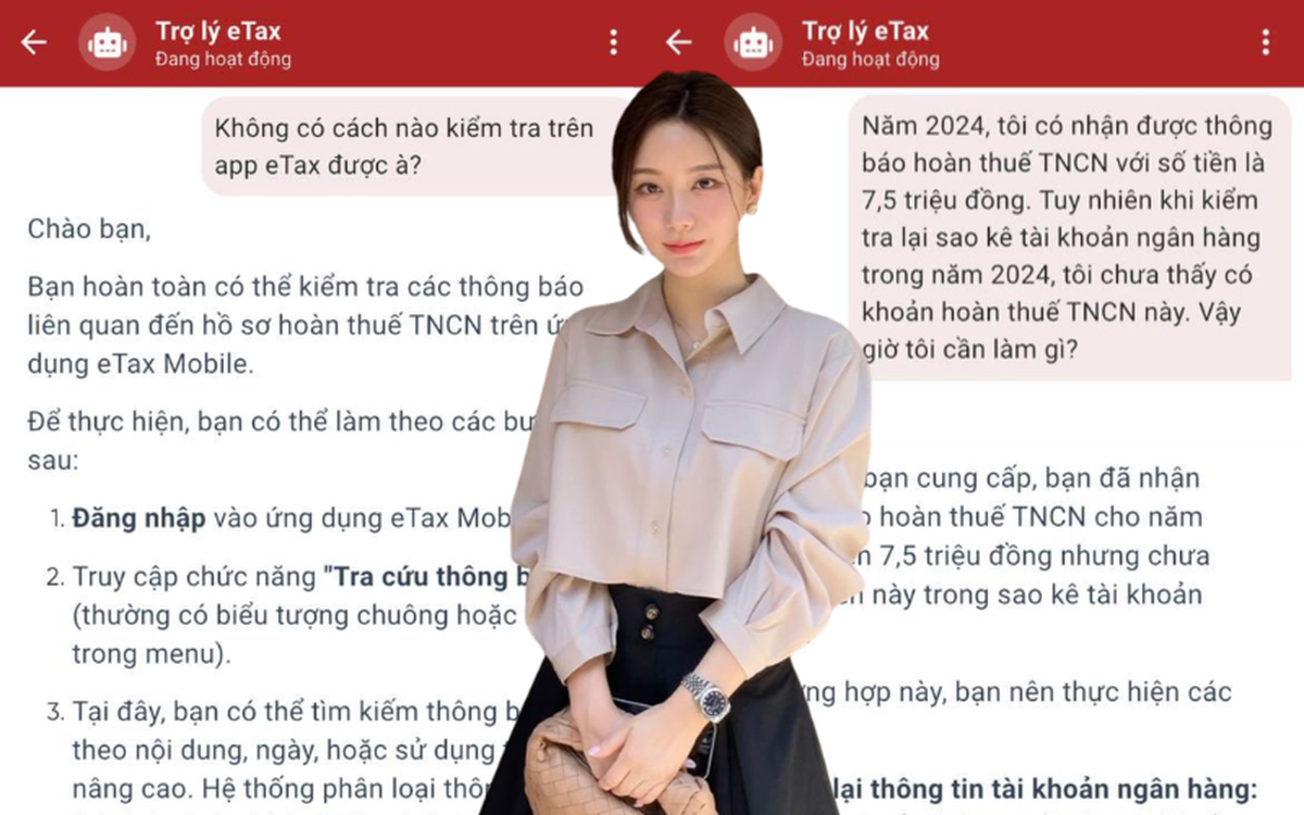 Được hoàn thuế TNCN 7,5 triệu đồng nhưng chưa thấy “tiền về”: Kiểm tra trên eTax Mobile được không hay phải trực tiếp ra cơ quan thuế?