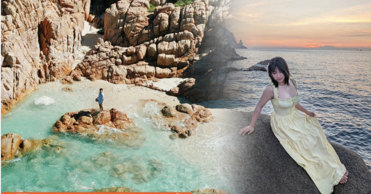 Dậy từ 5 giờ sáng, dè chừng kỹ rắn biển để được chiêm ngưỡng hồ bơi tự nhiên đẹp nhất Việt Nam!