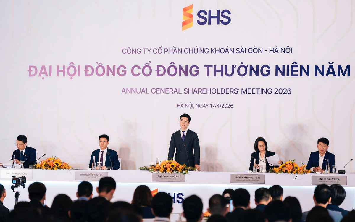 ĐHĐCĐ SHS: Tham vọng đặt mục tiêu lọt Top 5 thị phần môi giới, không đặt trọng tâm vào cuộc đua “zero fee” một cách đại trà