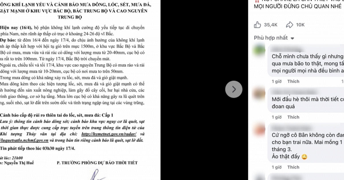 10.000 người chia sẻ một bài đăng từ Fanpage Thông tin Chính Phủ