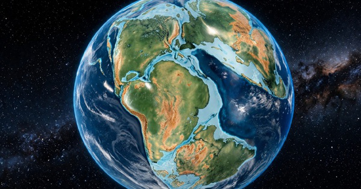 Vỏ Trái Đất chìm xuống, kho báu vô song xuất hiện