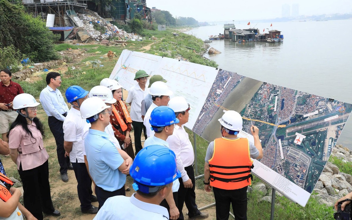 Tin vui cho người dân Hà Nội: "Siêu" cầu vượt sông Hồng 16.200 tỷ đồng nối khu phố cổ với Long Biên do Sun Group triển khai sẽ chính thức hoàn thành sau 1 năm nữa