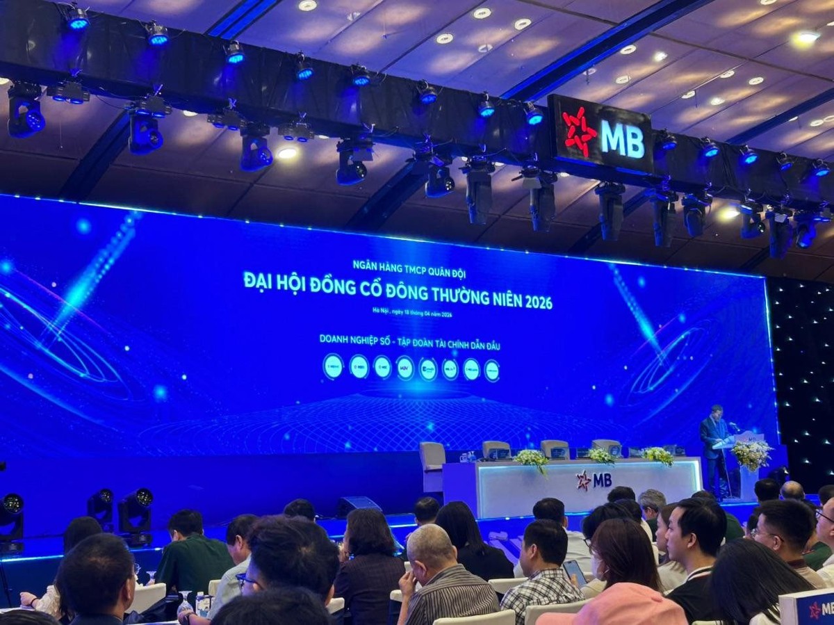 ĐHĐCĐ Ngân hàng MB: Chia cổ tức tiền mặt 10%, tăng mạnh vốn điều lệ vượt 100 nghìn tỷ