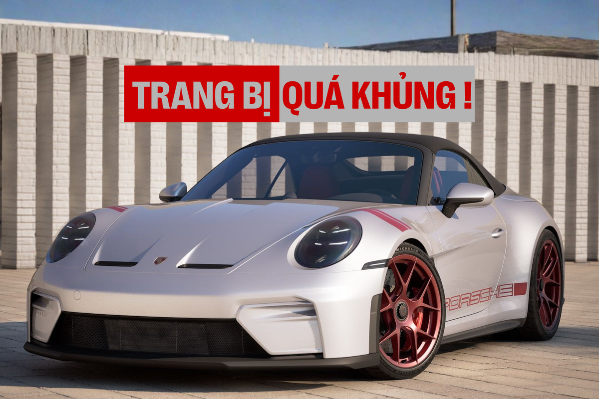 Dân chơi Việt "úp mở" đặt mua Porsche 911 GT3 S/C vừa ra mắt: Tiền option hơn 1 chiếc Civic, chi hơn trăm triệu chỉ để có thể nâng gầm xe