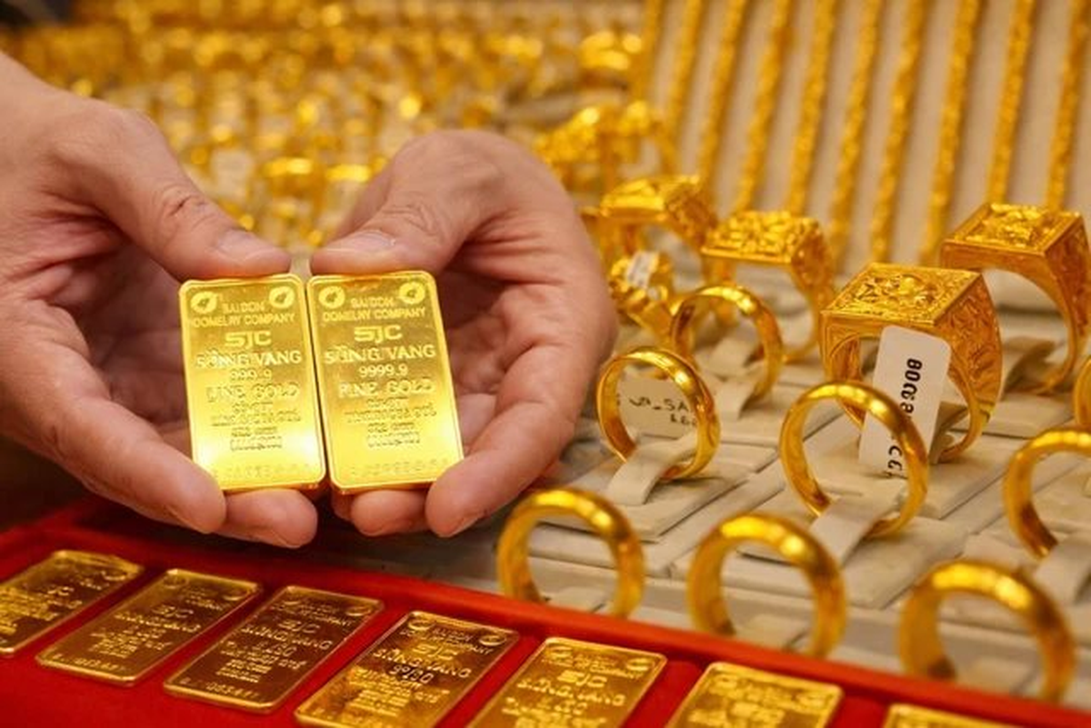 Giá vàng SJC, vàng nhẫn trơn chiều ngày 18/4