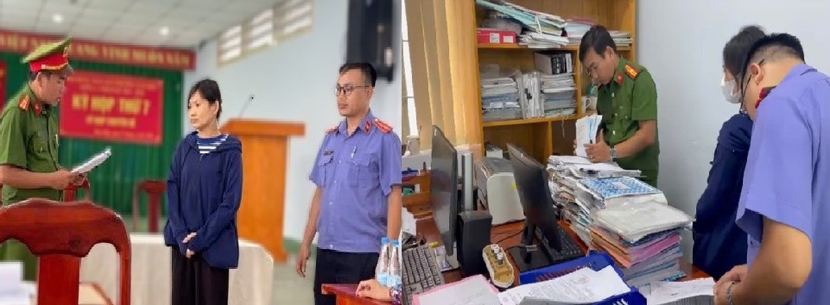 Tin mới vụ bắt tạm giam, khám xét nơi làm việc của nguyên cán bộ địa chính Trần Nguyễn Minh Nguyệt