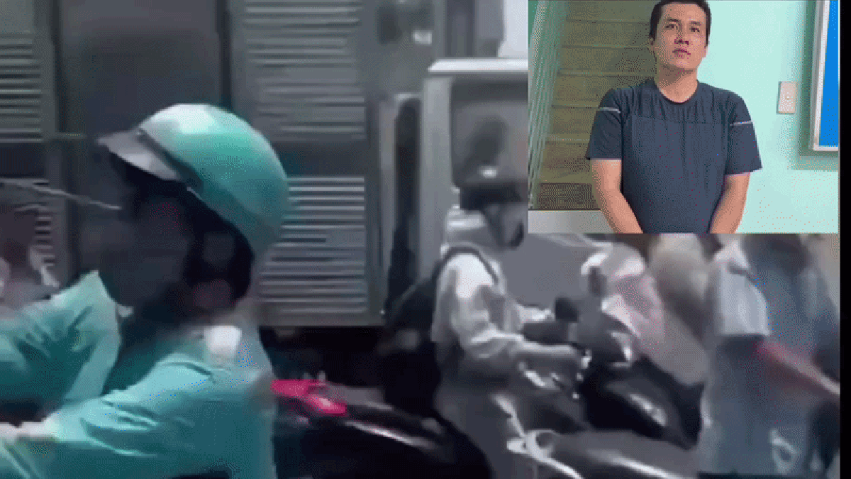 Thu phương tiện, bắt tài xế xe ôm công nghệ Trần Văn Hoà