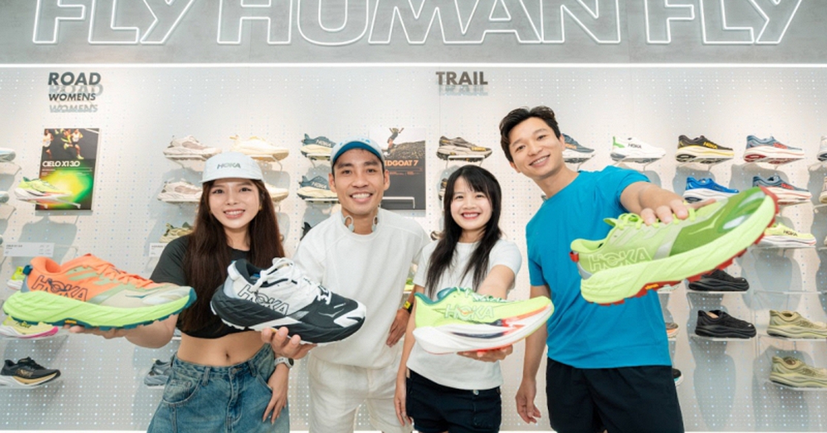 Thương hiệu giày thể thao đình đám, dân chạy bộ rất mê mở cửa hàng đầu tiên tại Hà Nội