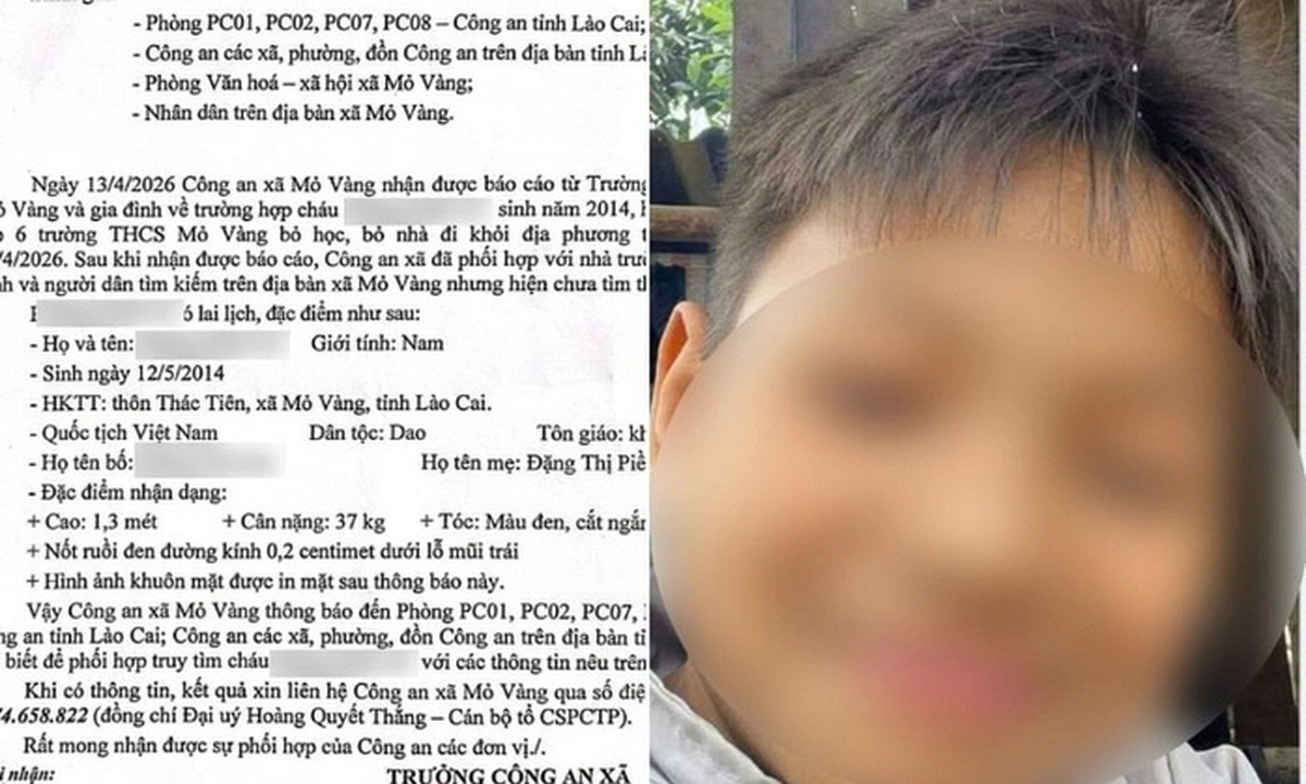 Vụ nam sinh 12 tuổi mất tích bí ẩn: Lời khai bất ngờ của nghi phạm Phùng Văn San - bố đẻ nạn nhân