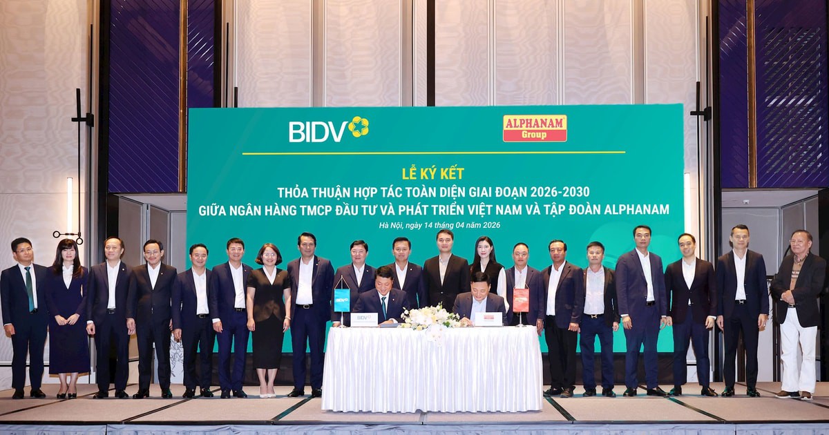 BIDV và Alphanam nâng tầm quan hệ hợp tác