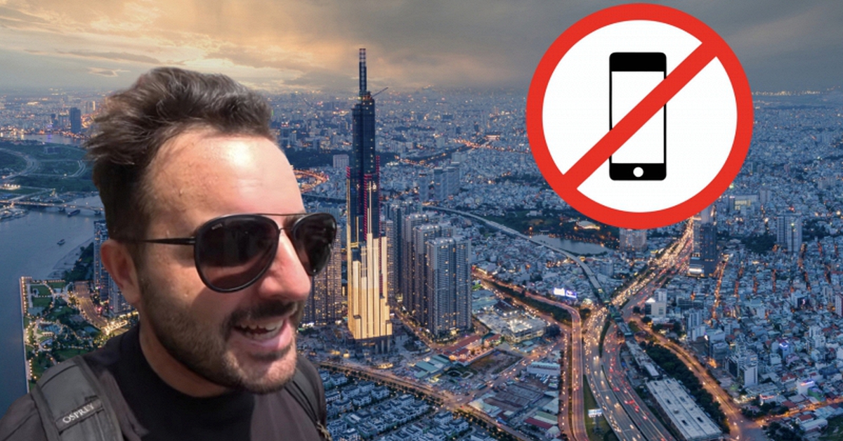 Khách Tây vứt hết điện thoại để đi bụi 7 ngày tại TP.HCM