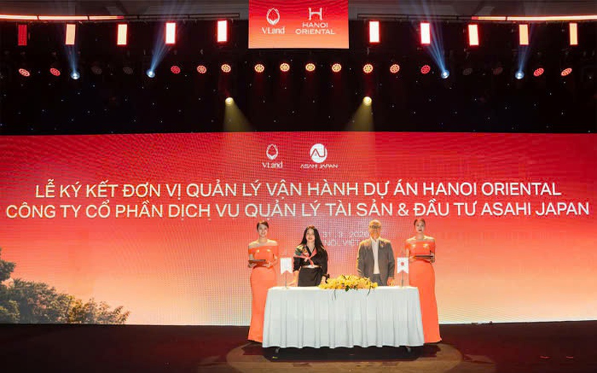 VLand Việt Nam bắt tay Asahi Japan kiến tạo môi trường sống chuẩn Nhật tại Hanoi Oriental