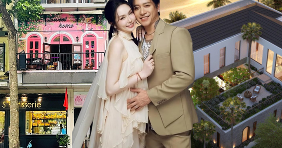 Tiểu thư Hà thành cưới "hoàng tử showbiz": Sống trong biệt thự bạc tỷ giữa khu nhà giàu, mỗi góc đều toát lên vibe sang chảnh viên mãn