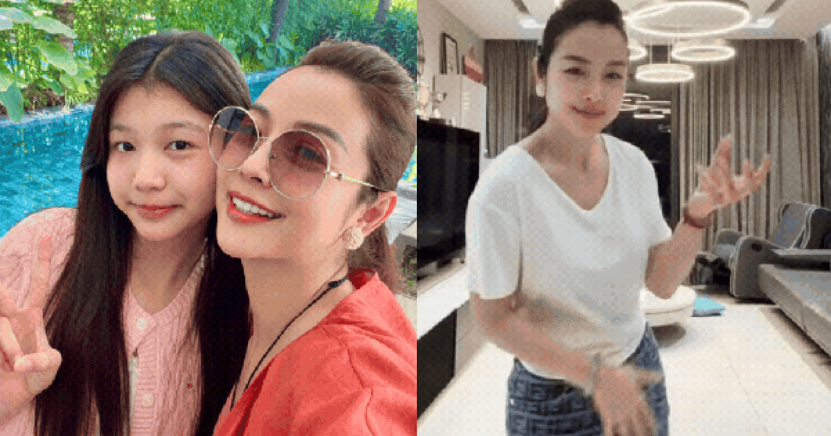 Con gái lớn của Jennifer Phạm lộ diện sắc vóc tuổi 13: Đứng cạnh mẹ Hoa hậu vẫn chiếm spotlight