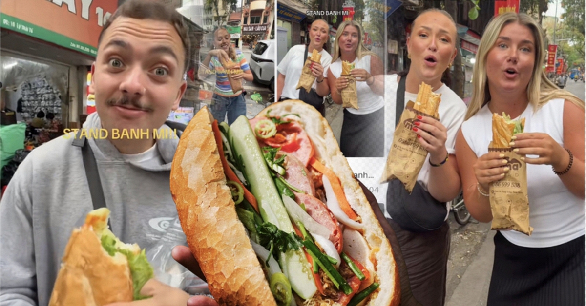 Ăn bánh mì thôi chưa đủ, khách Tây còn “chế” luôn thành bài hát gây sốt