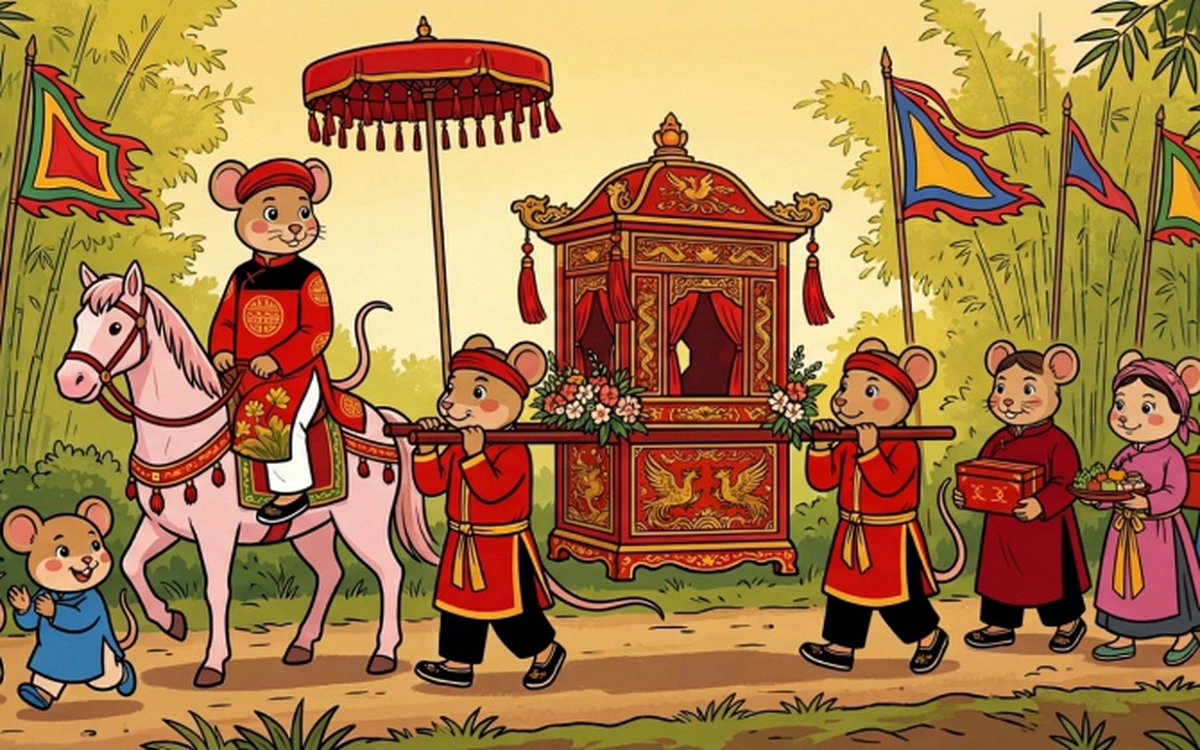 MV ca nhạc được thực hiện bằng công nghệ AI để “viết lại” câu chuyện “Đám cưới chuột” trong tranh Đông Hồ đang gây chú ý