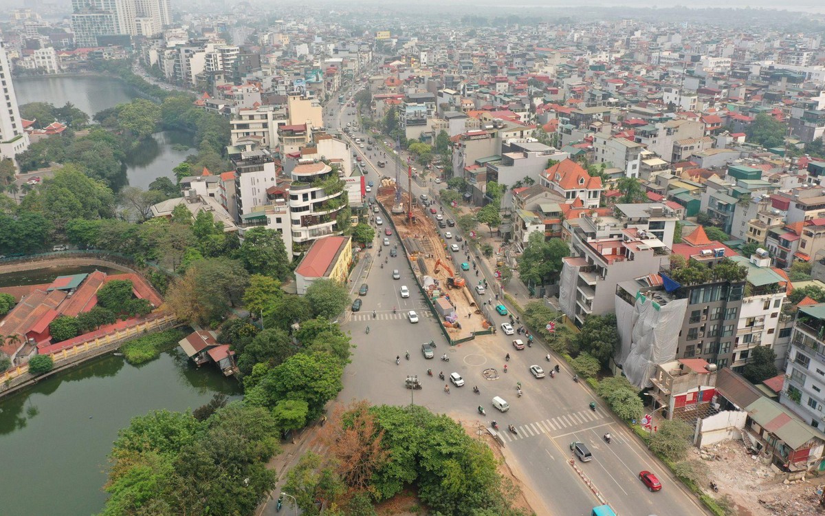 Cầu Tứ Liên tăng tốc GPMB, kích hoạt siêu giá trị Tây Hồ Tây