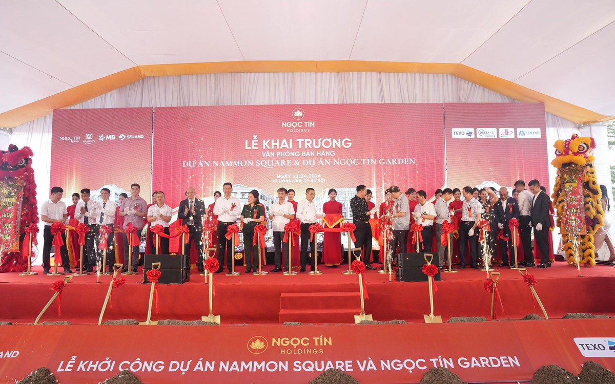 Lễ khởi công và ra mắt văn phòng bán hàng dự án NAMMON Square và Ngọc Tín Garden