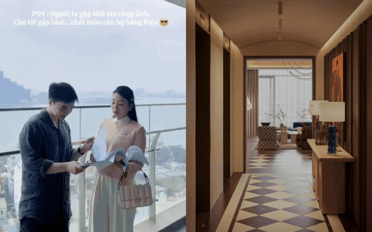 Căn hộ 50 tỷ đồng của Tun Phạm đang hoàn thiện nội thất: View hồ Tây, rao bán giá 123 triệu đồng/m2, có một đặc quyền riêng