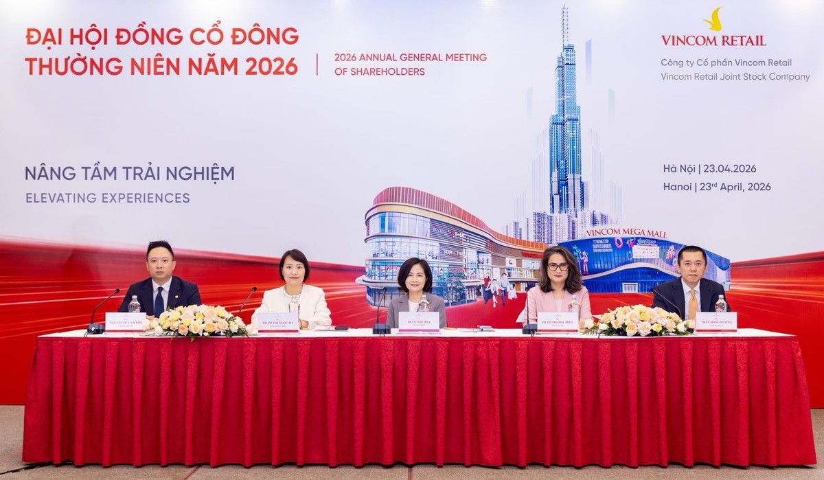 ĐHCĐ Vincom Retail: Chia cổ tức bằng tiền mặt sau 7 năm, lợi nhuận quý I đã đạt 30% kế hoạch đề ra, tham vọng trở thành “ông lớn” bán lẻ khu vực