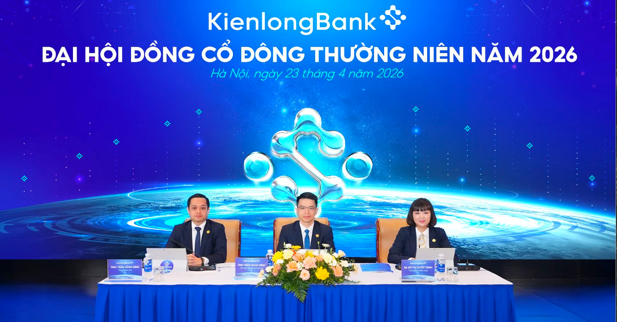 ĐHĐCĐ thường niên KienlongBank 2026: thông qua chủ trương thay đổi địa điểm đặt trụ sở chính về Đồng Nai