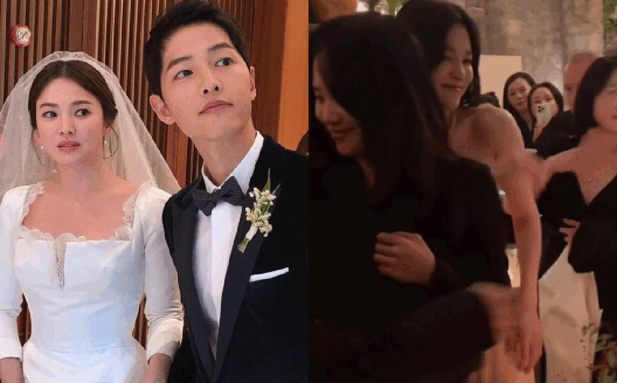 Nhan sắc thật của Song Hye Kyo ở tuổi 45 vừa bị lộ tại sự kiện ở Pháp