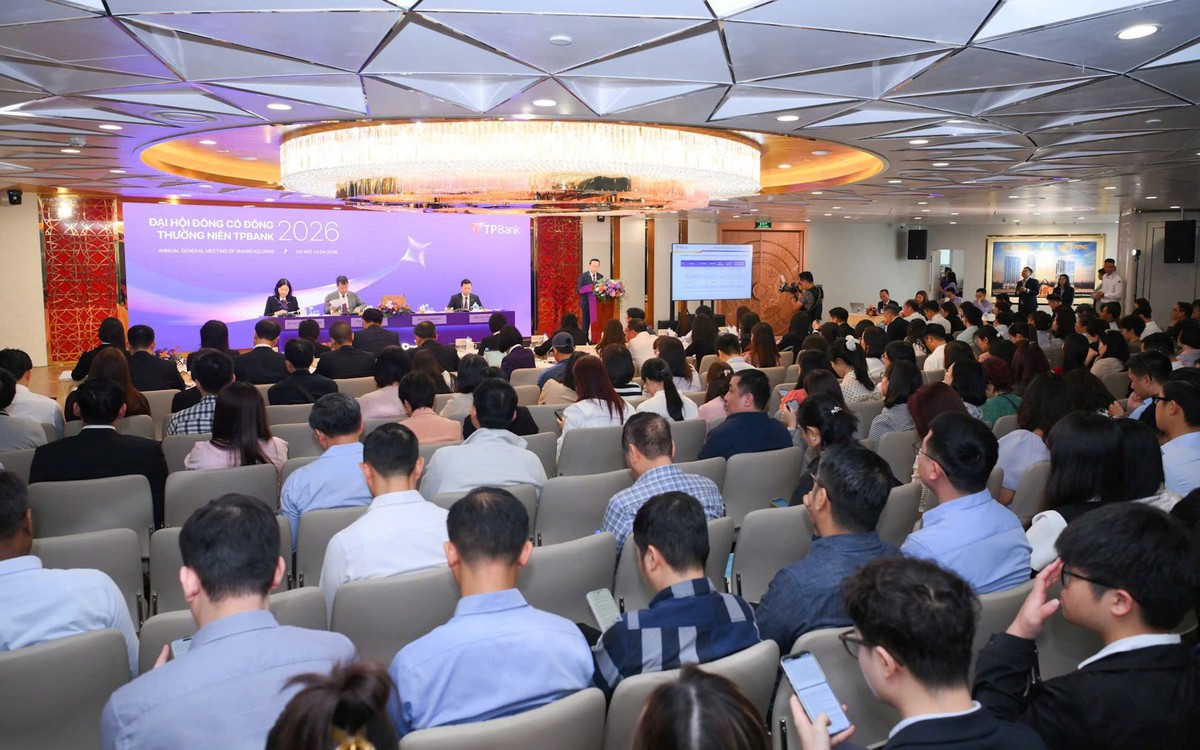 ĐHCĐ TPBank: Đặt mục tiêu lợi nhuận 10.300 tỷ đồng, chia cổ tức 20% trong năm nay