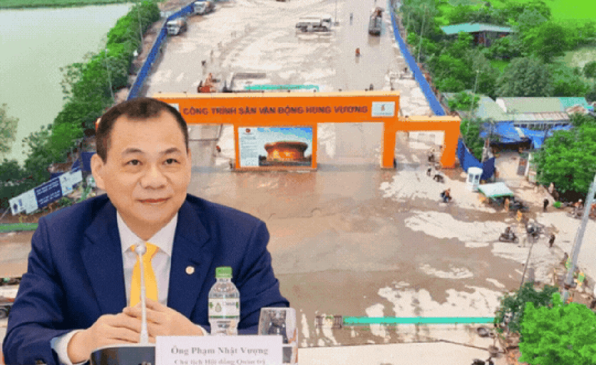 Điều đặc biệt vừa diễn ra ở vận động lớn nhất thế giới của Việt Nam do Vingroup xây dựng