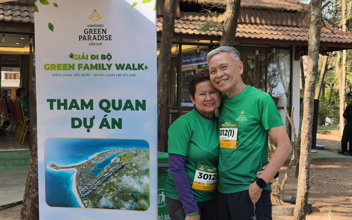 Green Family Walk – Điểm nhấn hành trình hiện thực hóa trụ cột “E” Vinhomes Green Paradise