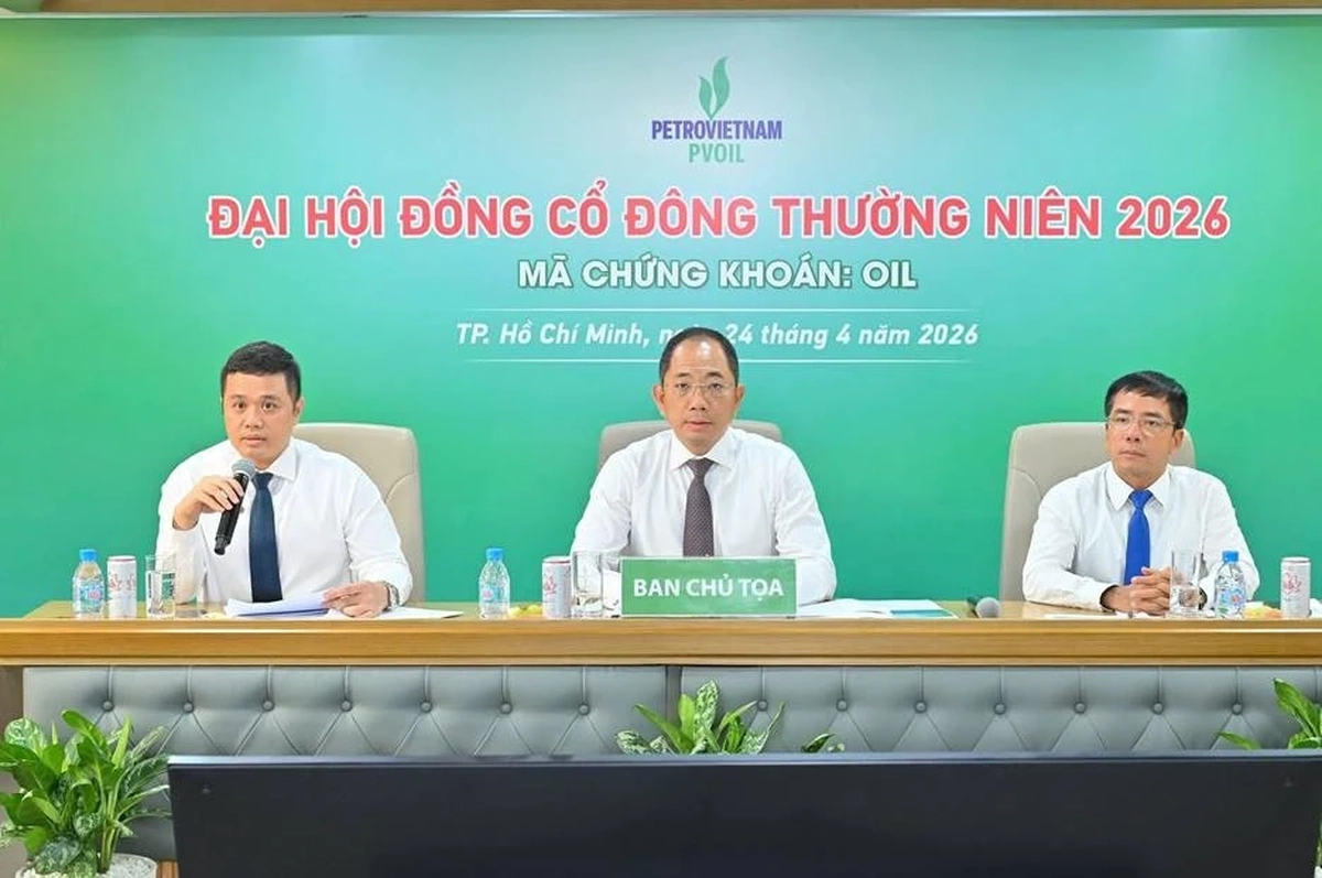 Đại hội đồng cổ đông thường niên 2026: PVOIL thay đổi nhân sự cấp cao, tiếp đà tăng trưởng