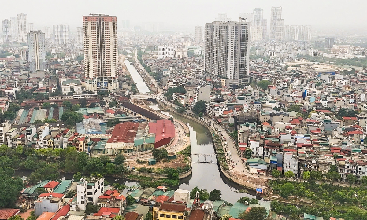 Hà Nội: Dự án thoát nước gần 7.500 tỷ vẫn ngổn ngang sau hơn một thập kỷ thi công