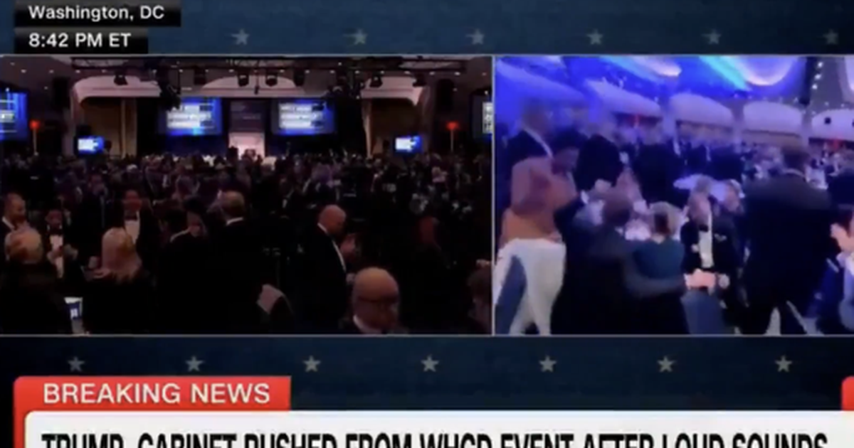 Nóng: Nổ súng tại tiệc dành cho phóng viên Nhà Trắng, ông Donald Trump sơ tán gấp