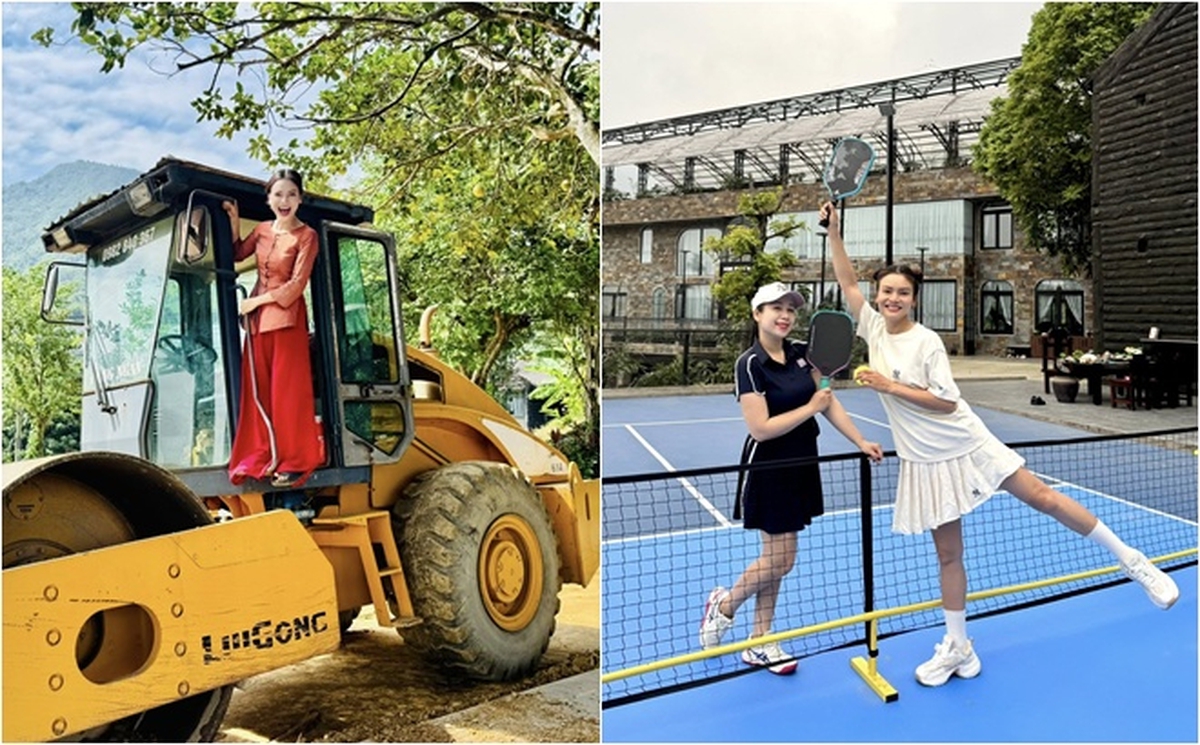 Nữ NSND xây biệt thự 10 phòng ngủ, sân pickleball trong biệt phủ 10.000m2 ở Hà Nội, 42 tuổi tái hôn