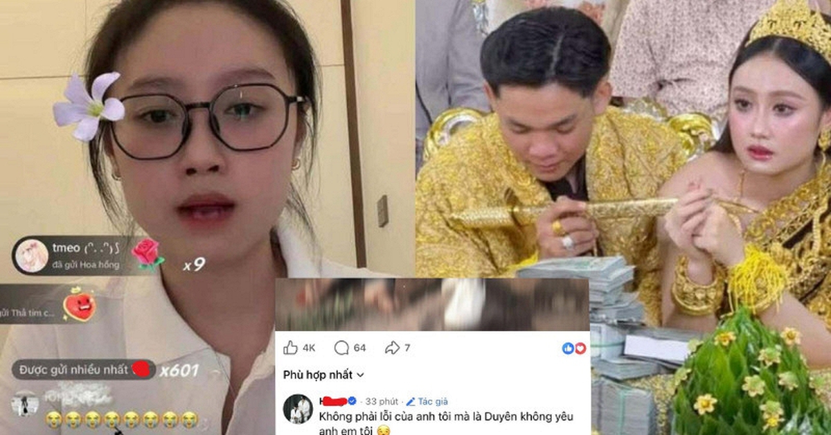 Em trai chú rể Campuchia lên tiếng nhưng sau đó vội vàng đính chính: Chuyện gì xảy ra với cô dâu Tây Ninh vậy?