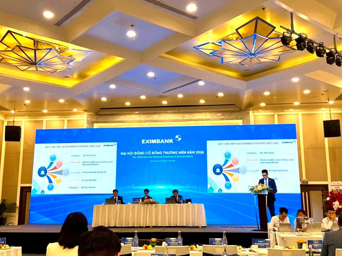 ĐHCĐ Eximbank: Bầu thay thế nhiều thành viên HĐQT, Ban Kiểm soát, Chủ tịch nói về chiến lược trong giai đoạn tới