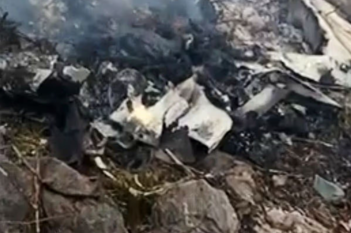 Máy bay rơi xuống núi rồi bốc cháy dữ dội tại Nam Sudan, toàn bộ người trên khoang thiệt mạng