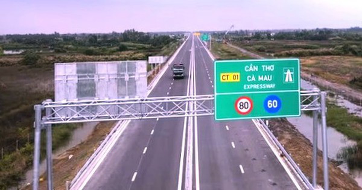 Tuyến cao tốc Hậu Giang – Cà Mau khai thác trở lại sau hơn 1 tháng tạm dừng